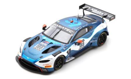 Modelauto 1:43 | Spark SB466 | Aston Martin Vantage AMR GT3 | Garage 59 2021 #188 - M.Kirchh&ouml;fer - C.Goodwin - C.Eastwood 