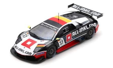 Modelauto 1:43 | Spark S9612 | Lamborghini Murci&eacute;lago LP670 R-SV | All-Inkl.com M&uuml;nnich Motorsport 2011 #37 - N.Pastorelli - 