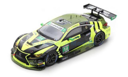 Modelauto 1:43 | Spark US129 | Lexus RC F GT3 | AIM Vasser Sullivan 2020 #14 - J.Hawksworth - P.Chase  - K.Busch - C.de Quesada