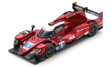 Modelauto 1:18 | Spark 18S804 | Oreca 07 Gibson LMP2 | Richard Mille Racing 2022 #1 - L.Wadoux - S.Ogier - C.Milesi