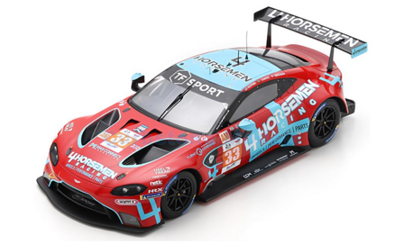 Modelauto 1:18 | Spark 18S820 | Aston Martin Vantage AMR LMPGTE-AM | TF Sport 2022 #33 - M.S&oslash;rensen - H.Chaves - B.Keating