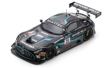 Modelauto 1:43 | Spark SB520 | Mercedes AMG GT3 | SPS Automotive Performance 2022 #20 - T.M&uuml;ller - V.Pierburg - R.Juffali 