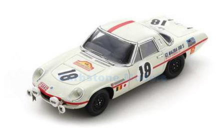 Modelauto 1:43 | Spark S2860 | Mazda Motor Europe Cosmo Sport 110S 1968 #18 - N.Koga  - Y.Katayama - M.Katakura