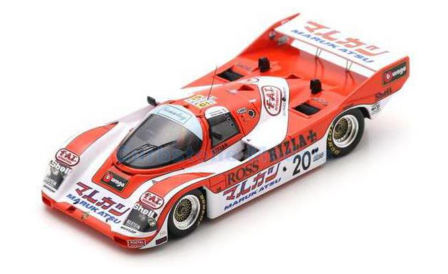 Modelauto 1:43 | Spark S9881 | Porsche 962 C | Team Davey 1990 #20 - T.Lee-Davey - G.Lavaggi - M.Cohen Olivar