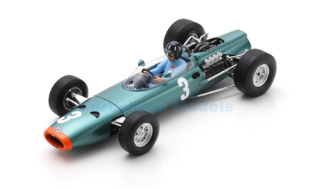 Modelauto 1:18 | Spark 18S714 | BRM P261 1965 #3 - G.Hill