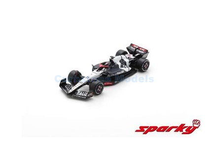 Modelauto 1:64 | Spark Y289 | Scuderia Alpha Tauri AT04 2023 #21 - N.de Vries