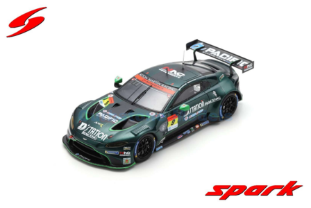 Modelauto 1:43 | Spark SGT004 | Aston Martin Vantage GT3 | Pacific D`station Racing 2020 #9 - K.Cozzolino - T.Fujii