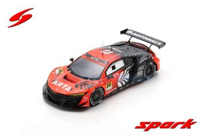 Modelauto 1:43 | Spark SGT042 | Honda NSX | ARTA 2022 #55 - H.Mutoh - I.Kimura