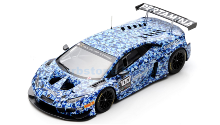 Modelauto 1:18 | Spark 18S528 | Lamborghini Hurac&aacute;n GT3 EVO Test Car | Squadra Corse 2018 #100