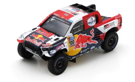 Modelauto 1:43 | Spark S5871 | Toyota Gazoo Racing GR DKR Hilux Dakar T1 2023 #200 - M.Baumel - N.Al Attiyah