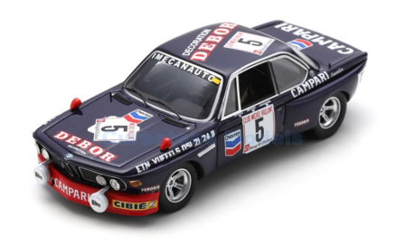 Modelauto 1:43 | Spark SB641 | BMW 3.0 Csi 1975 #5 - J.Sauvage - J.Rieu 