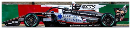 Modelauto 1:43 | Spark SJF038 | Dallara SF23 Toyota | Vertex Partners Cerumo 2024 #39 - O.Oyo 