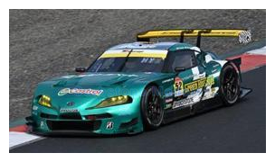 Modelauto 1:43 | Spark SGT176 | Toyota Supra GT300 | Saitama Green Braave 2024 #52 - H.Yoshida - S.Nonaka