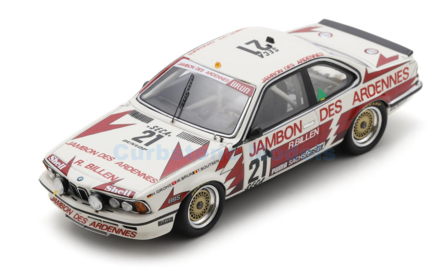 Modelauto 1:43 | Spark SB662 | BMW 635 Csi 1985 #21 - T.Boutsen - W.Brun - H.Grohs