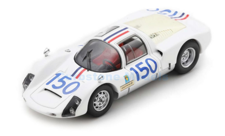 Modelauto 1:43 | Spark S9236 | Porsche 906 Carrera 6 | Ecurie Filipinetti 1966 #150 - C.Bourillot - U.Maglioli