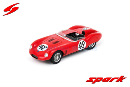 Modelauto 1:43 | Spark S5085 | Osca Sport 750 | Automobili OSCA 1958 #42 - A.de Tomaso - C.Davis