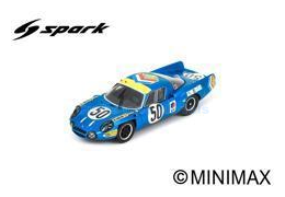 Modelauto 1:43 | Spark S5697 | Soci&eacute;t&eacute; des Automobiles Alpine A210 1969 #50 - A.Serpaggi - C.Ethuin