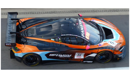 Modelauto 1:43 | Spark SB798 | McLaren 720S GT3 | Optimum Motorsport 2024 #5 - R.del Sarte - S.Neary - S.Balfe - B.Barnicoat