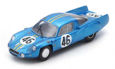 Modelauto 1:43 | Spark S5475 | Soci&eacute;t&eacute; Automobiles Alpine A210 1966 #46 - M.Bianchi - J.Vinatier