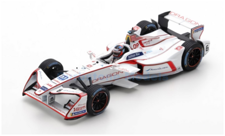 Modelauto 1:43 | Spark S5946 | Dragon Racing Formula-E  Team Penske EV-2 2017 #6 - J.L&oacute;pez