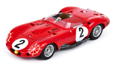 Modelauto 1:43 | Spark S4546 | Officine Alfieri Maserati 450 S Spyder 1957 #2 - J.Behra - A.Simon