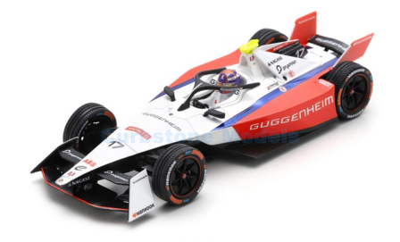 Modelauto 1:43 | Spark S6528 | Spark SRT Porsche 99X | Andretti Formula E Team 2023 #17 - N.Nato