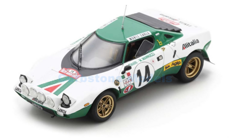 Modelauto 1:43 | Spark S9078 | Lancia Stratos HF | Alitalia Martine Racing 1975 #14 - S.Munari - M.Mannucci