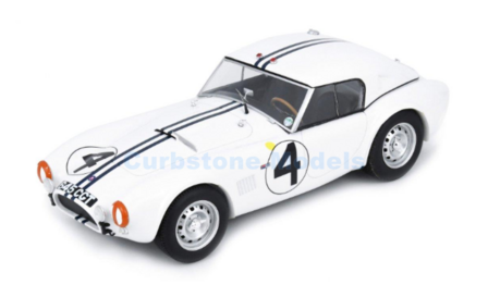 Modelauto 1:18 | Spark 18S722 | AC Cobra Coup&eacute; | E.Hugus (Privat Entrant) 1963 #4 - P.Jopp - E.Hugus