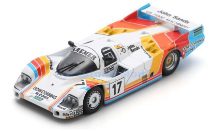 Modelauto 1:64 | Spark Y320 | Porsche 956 1984 #17 - R.French - T.Needell - D.Sutherland