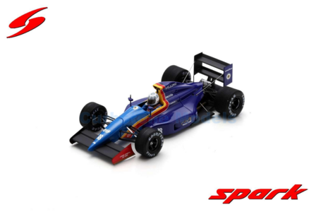 Modelauto 1:43 | Spark S7229 | AGS JH25B 1991 #18 - F.Barbazza