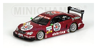 Modelauto 1:43 | Minichamps 400043318 | Mercedes Benz CLK | Persson 2004 #18 - S.M&uuml;cke