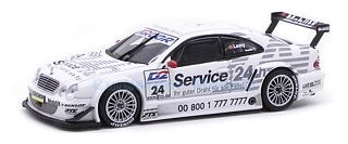 Modelauto 1:43 | Minichamps 430003724 | Mercedes Benz CLK | Rosberg 2000 #24 - P.Lamy