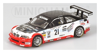 Modelauto 1:43 | Minichamps 400042121 | BMW M3 GTR | Prototype Technology Group 2004 #21 - B.Said - B.Auberlen