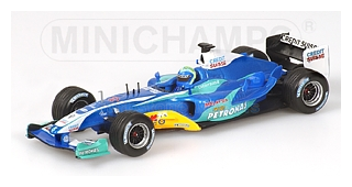 Modelauto 1:43 | Minichamps 400050082 | Sauber C24 Petronas | Sauber-Petronas 2005 - F.Massa