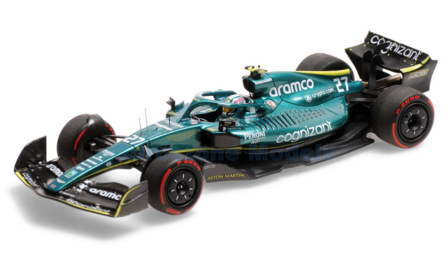 Modelauto 1:43 | Minichamps 417220127 | AMR Aramco Cognizant F1 Team AMR22 2022 #27 - N.Hulkenberg