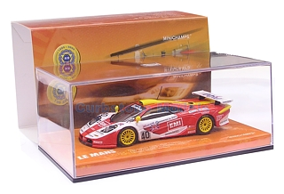 Modelauto 1:43 | Minichamps 533184340 | McLaren GTR F1 | Gulf team Davidoff 1998 #40 - S.O&#039;Rourke - T.Sugden - B.Auberlen