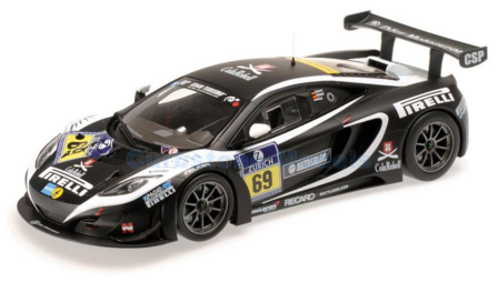 Modelauto 1:18 | Minichamps 151131369 | McLaren 12C GT3 | D&ouml;rr Motorsport 2013 #69 - P.Kox - R.Adams - A.Klasen