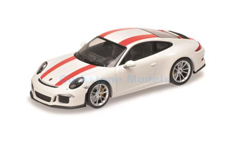 Modelauto 1:12 | Minichamps 125066320 | Porsche 911 R Wit 2016