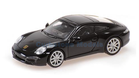 Modelauto 1:87 | Minichamps 870068022 | Porsche 911 Zwart 2011