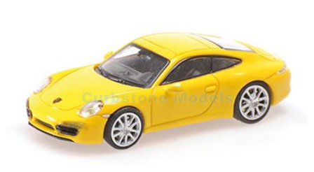 Modelauto 1:87 | Minichamps 870068024 | Porsche 911 Geel 2011