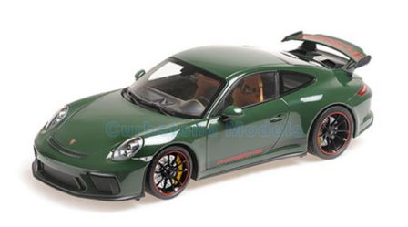 Modelauto 1:18 | Minichamps 110067026 | Porsche 911 GT3 Groen 2017