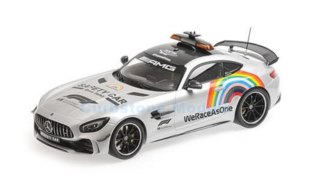 Modelauto 1:18 | Minichamps 155036092 | Mercedes Benz GT-R 2017 Formula One Safety Car 2020 - B.Mayl&auml;nder