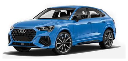 Modelauto 1:87 | Minichamps 870010104 | Audi RS Q3 Sportback Blauw 2019