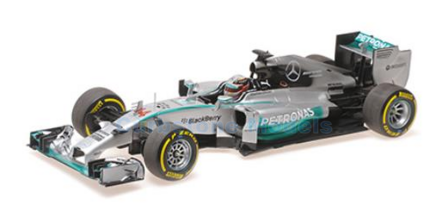 Modelauto 1:18 | Minichamps 186140044 | Mercedes AMG F1 W05 2014 - L.Hamilton