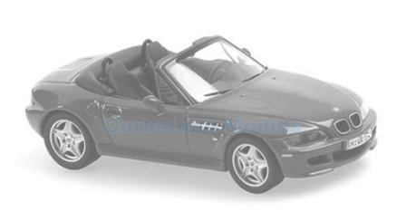 Modelauto 1:43 | Minichamps 940024360 | BMW M Roadster Zwart metallic 1997