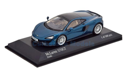 Modelauto 1:43 | Minichamps 537154523 | McLaren 570 GT Pacific 2017