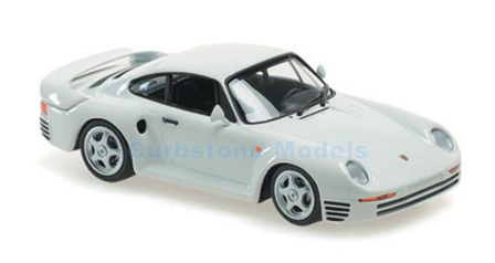 Modelauto 1:43 | Minichamps 940062521 | Porsche 959 Wit 1987