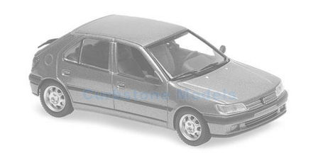 Modelauto 1:43 | Minichamps 940112570 | Peugeot 306 4-Doors Red 1995