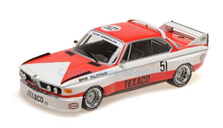 Modelauto 1:18 | Minichamps 155742651 | BMW 3.0 CSL | Team Marlboro 1974 - H.Vermeulen