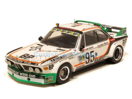 Modelauto 1:18 | Minichamps 155762595 | BMW 3.0 CSL | Le Maison du week-end 1976 - J.D&eacute;trin - J.Ravenel - J.Ravenel